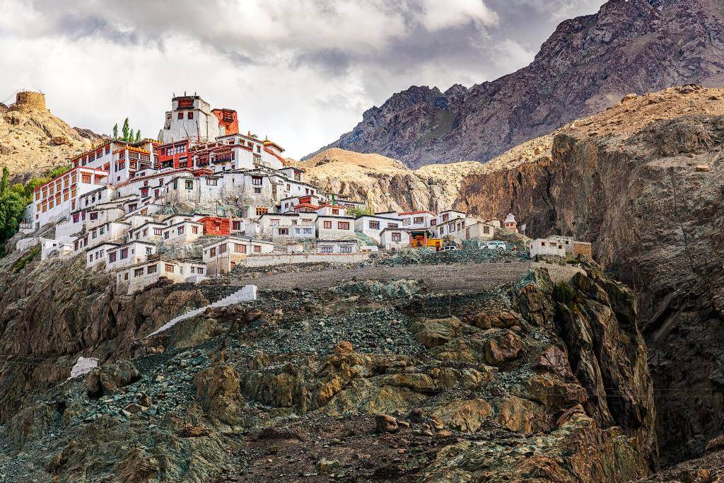 Diskit Buddhist Monastery, Leh, India Tourism