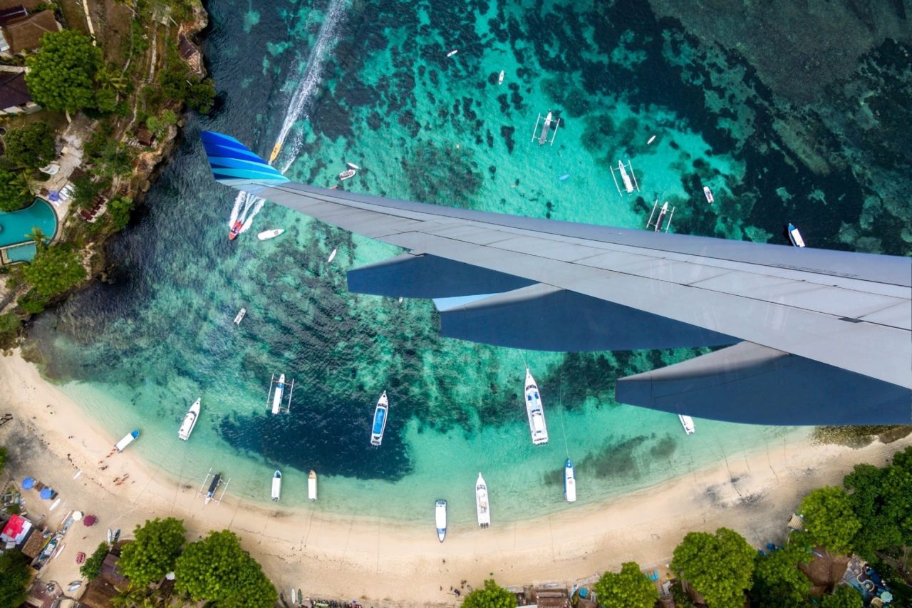 Flights from India to Bali (courtesy: omerrana)