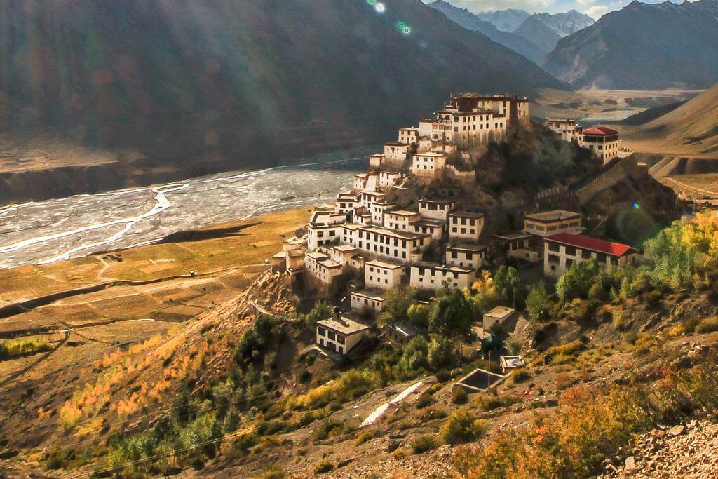 Kye Buddhist Monastery, Spiti Valley, Himachal Pradesh, India Tourism