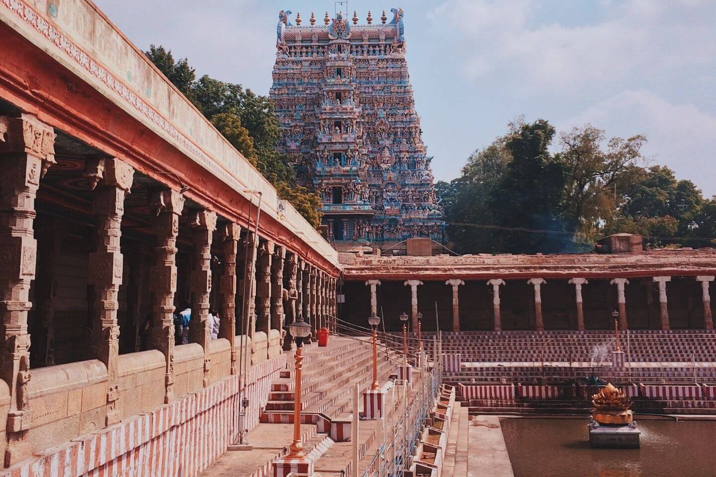 Madurai Meenakshi Amman Temple - Pilgrimage Places in South India
